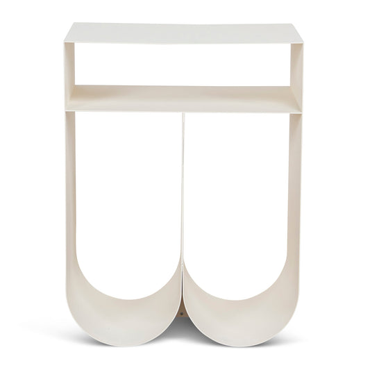 35.5CM Side Table | Ivory White | Myka Home