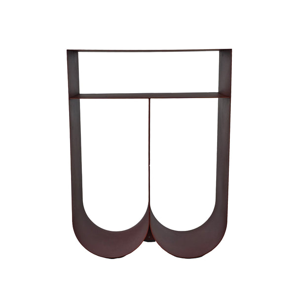 35.5CM Side Table | Burgundy Red | Myka Home