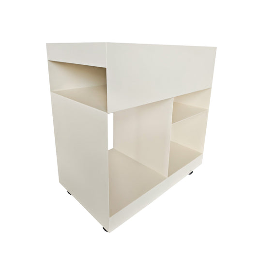 60CM Side Table | Ivory White | Myka Home