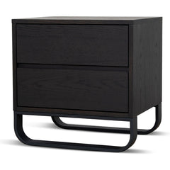 55cm Bedside Table | Dark Walnut | Myka Home