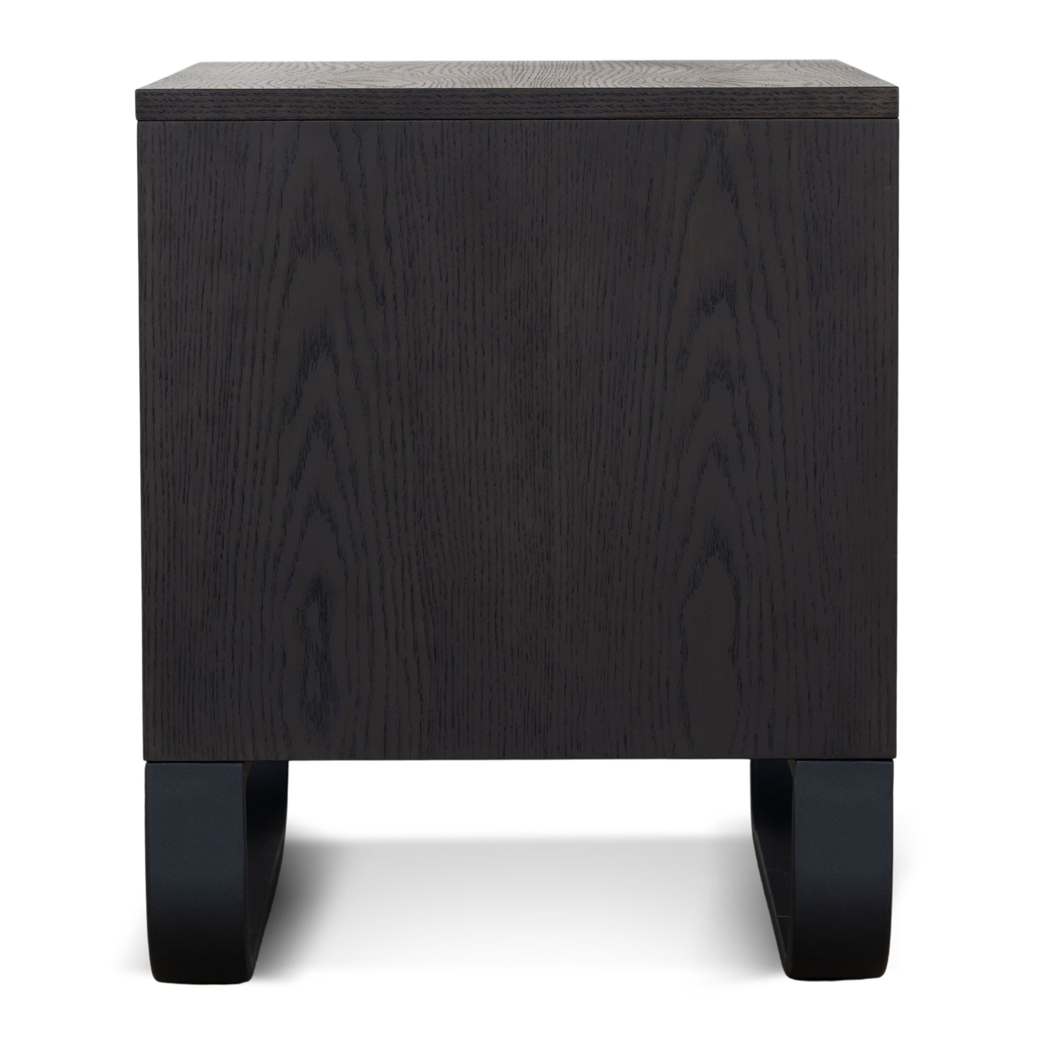 55cm Bedside Table | Dark Walnut | Myka Home - View 4