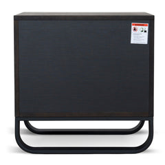 55cm Bedside Table | Dark Walnut | Myka Home