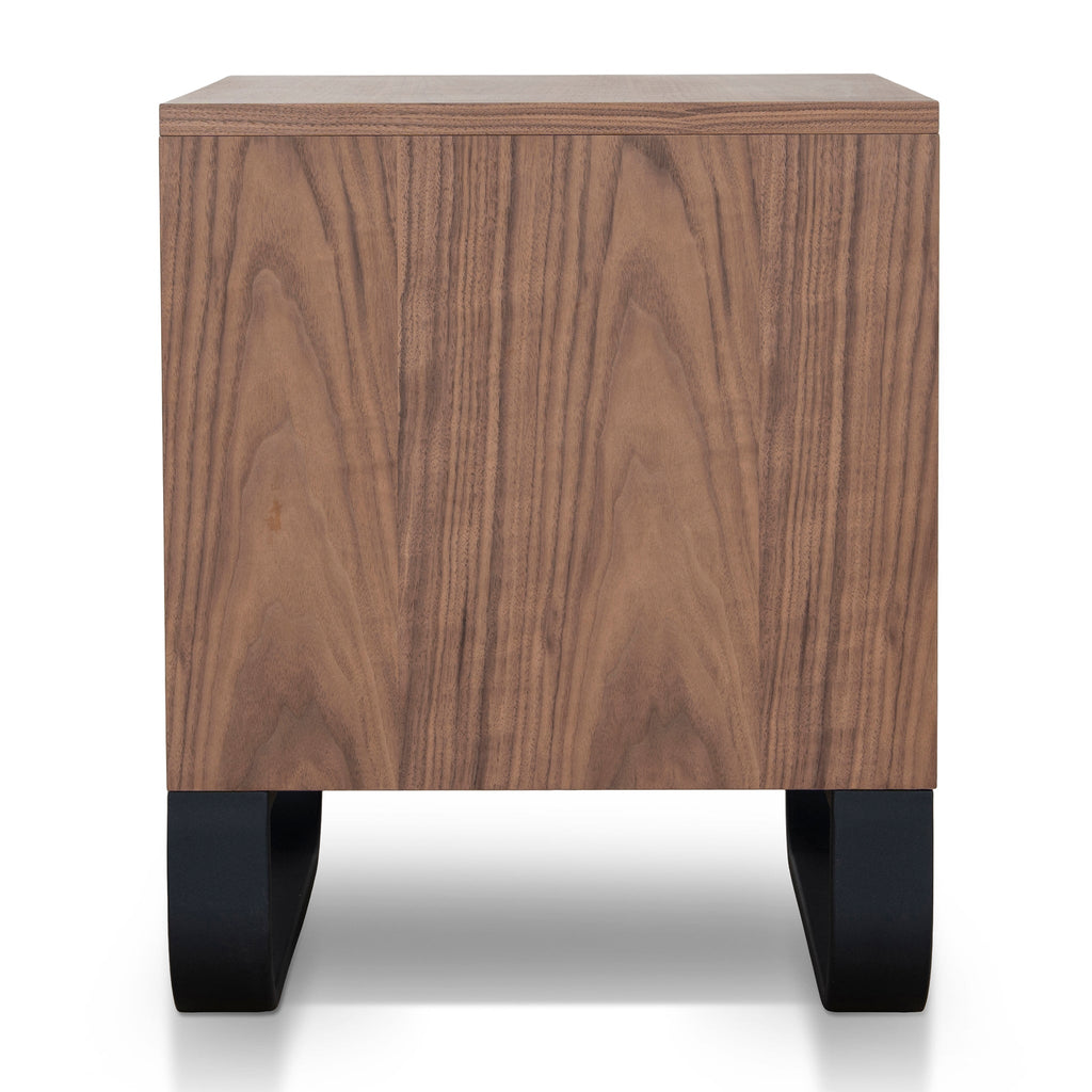 55cm Bedside Table | Walnut | Myka Home - View 4