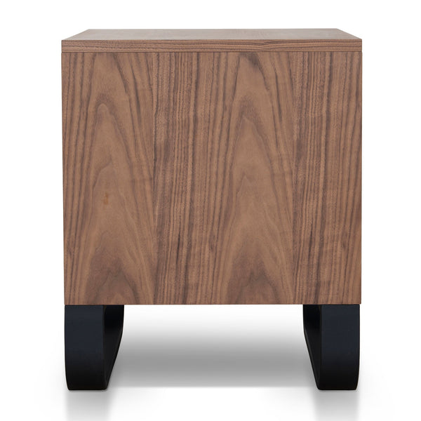 55cm Bedside Table | Walnut | Myka Home - View 4