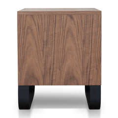 55cm Bedside Table | Walnut | Myka Home
