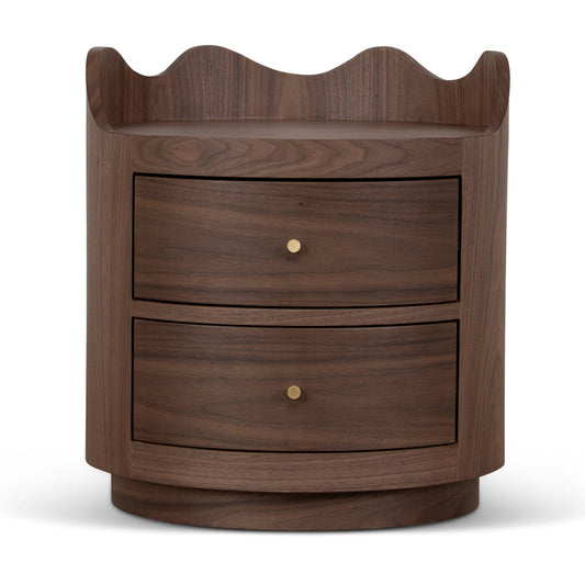 51cm Bedside Table | Walnut | Myka Home