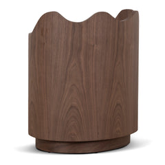 51cm Bedside Table | Walnut | Myka Home