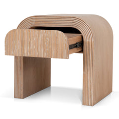 55cm Bedside Table | Light Natural | Myka Home