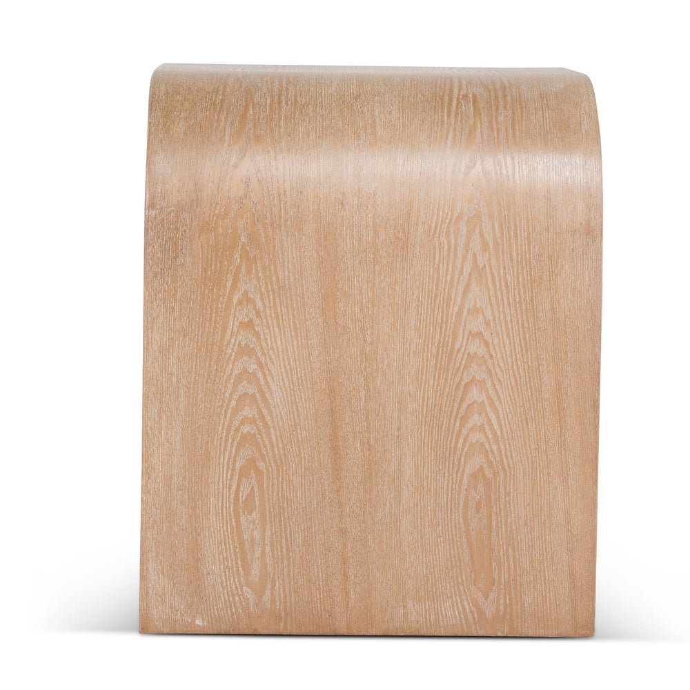 55cm Bedside Table | Light Natural | Myka Home - View 4