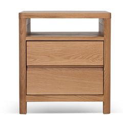 50CM Bedside Table | Natural | Myka Home