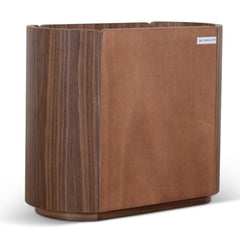 60cm Bedside Table | Walnut | Myka Home