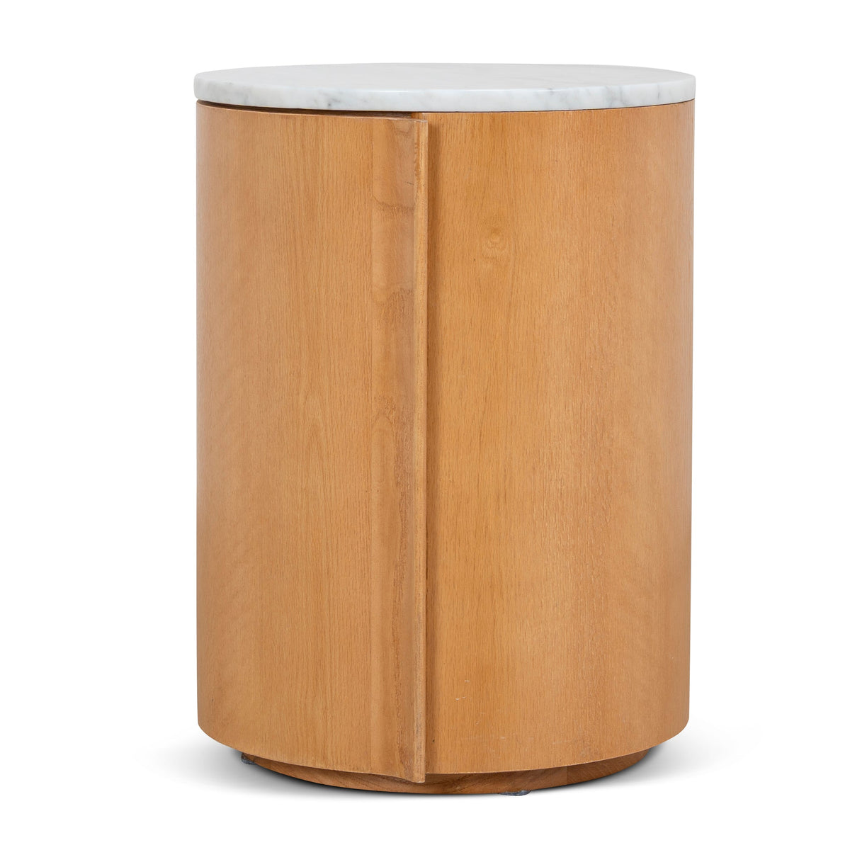 Round Bedside Table | Natural | Myka Home