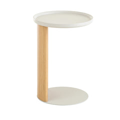 Natural Side Table | Light Beige | Myka Home