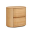 60CM Tassie Oak Bedside Table | Natural | Myka Home