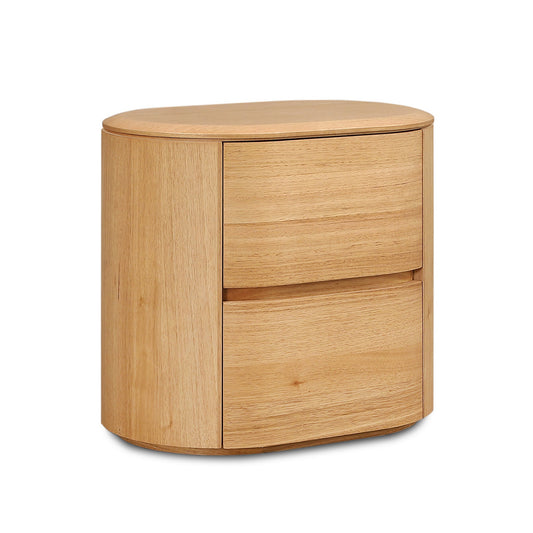 60CM Tassie Oak Bedside Table | Natural | Myka Home