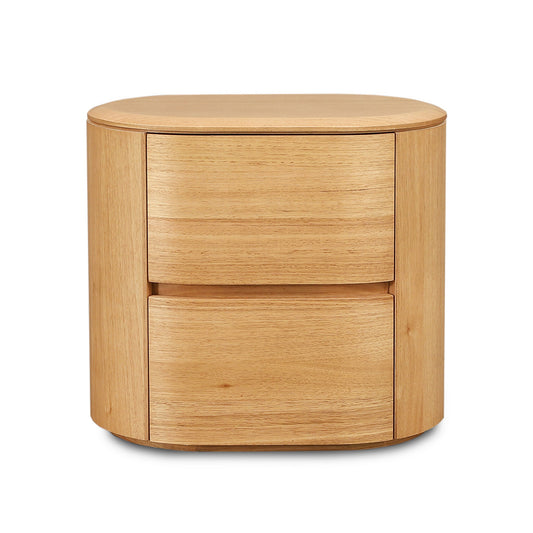 60CM Tassie Oak Bedside Table | Natural | Myka Home