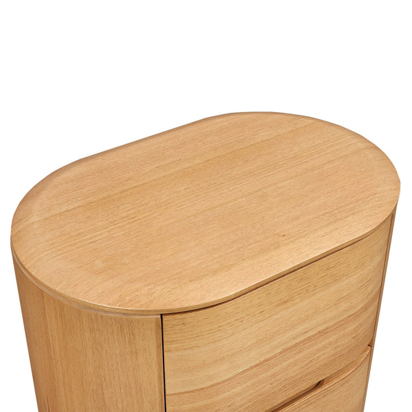 60CM Tassie Oak Bedside Table | Natural | Myka Home