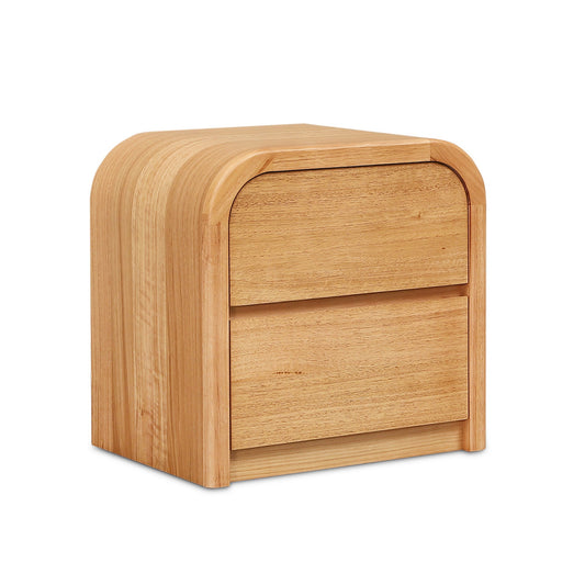 55CM Tassie Oak Bedside Table | Natural | Myka Home