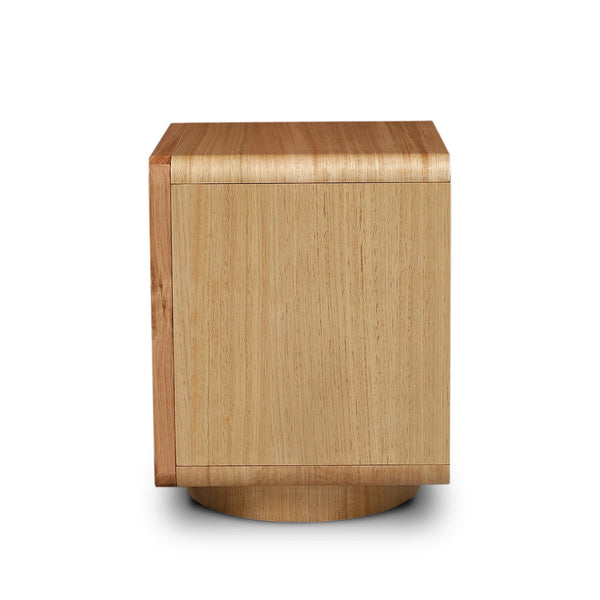 52CM Tassie Oak Bedside Table | Natural | Myka Home