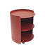 37CM Round Side Table | Burgundy Red | Myka Home