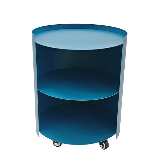 37CM Round Side Table | Navy Blue | Myka Home
