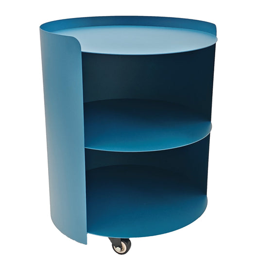 37CM Round Side Table | Navy Blue | Myka Home