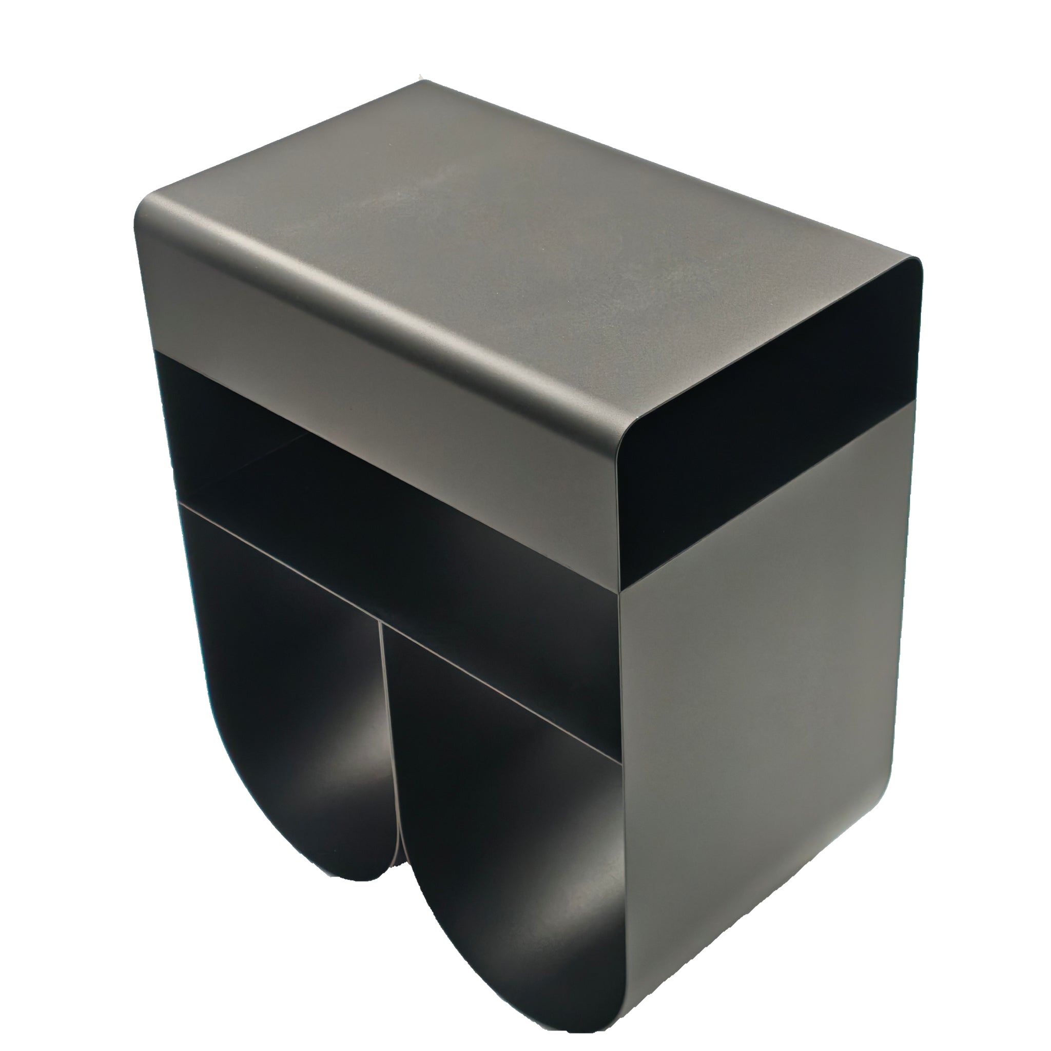 40CM Side Table | Full Black | Myka Home
