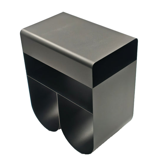 40CM Side Table | Full Black | Myka Home