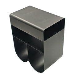 40CM Side Table | Full Black | Myka Home