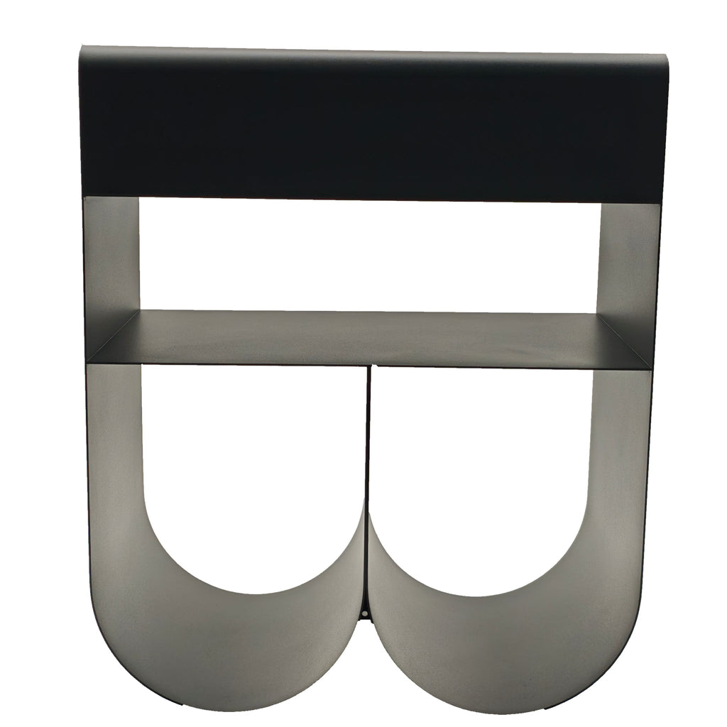 40CM Side Table | Full Black | Myka Home