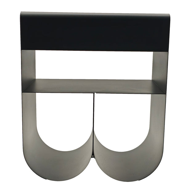 40CM Side Table | Full Black | Myka Home