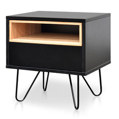 Bedside Table | Black | Myka Home