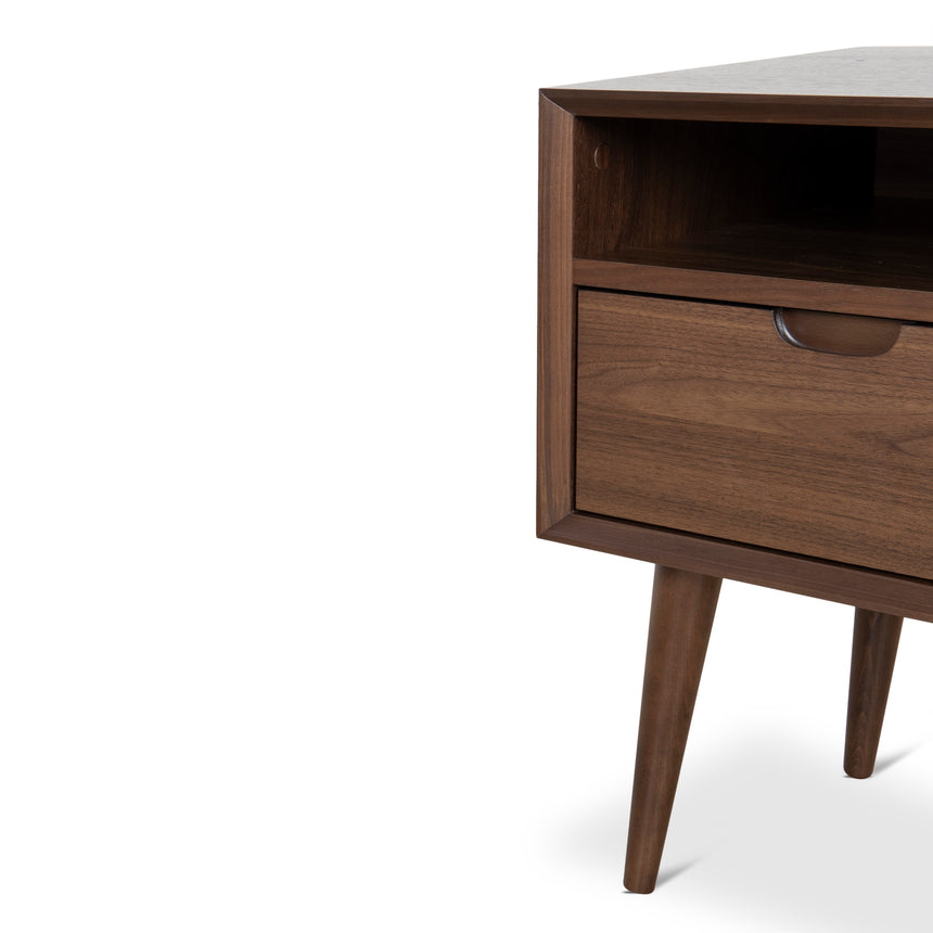 CST221WAL-VN SQ Wooden Bedside Table - Walnut - View 10