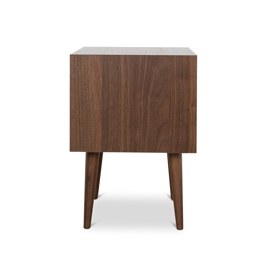 CST221WAL-VN SQ Wooden Bedside Table - Walnut - View 3