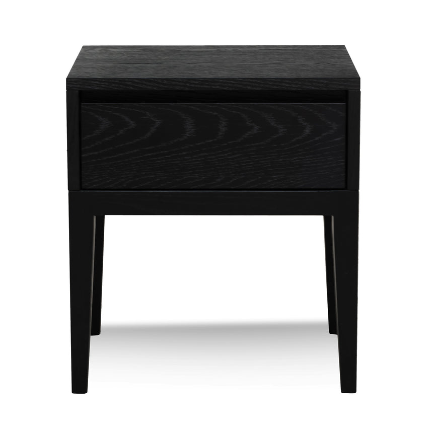 Bedside Table | Black Oak | Myka Home - View 2
