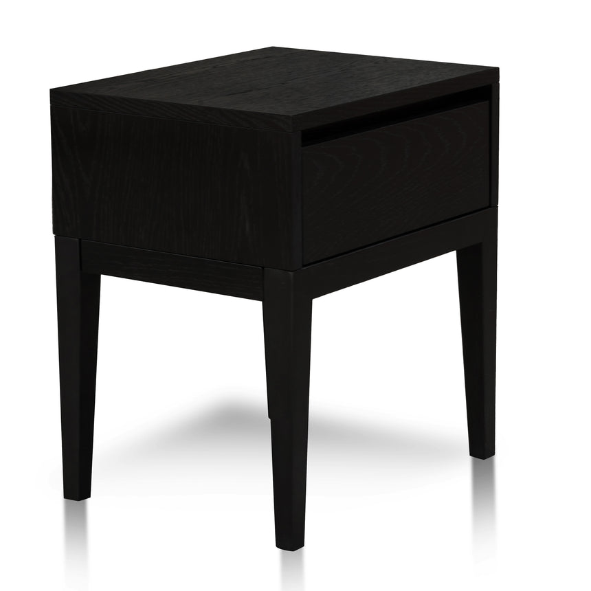 Bedside Table | Black Oak | Myka Home - View 3
