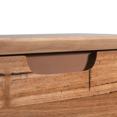Ex Display - CST6467-AW Bedside Table - Wormy Chestnut