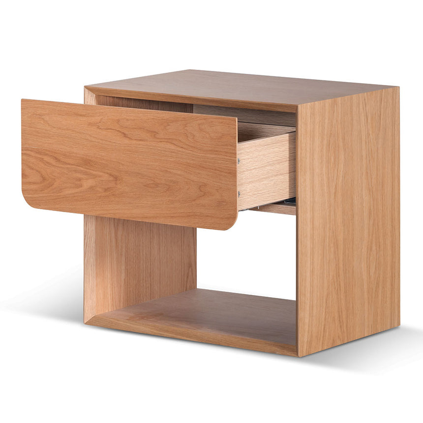 Oak Bedside Table | Natural | Myka Home - View 4