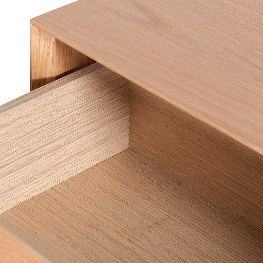 Oak Bedside Table | Natural | Myka Home - View 5