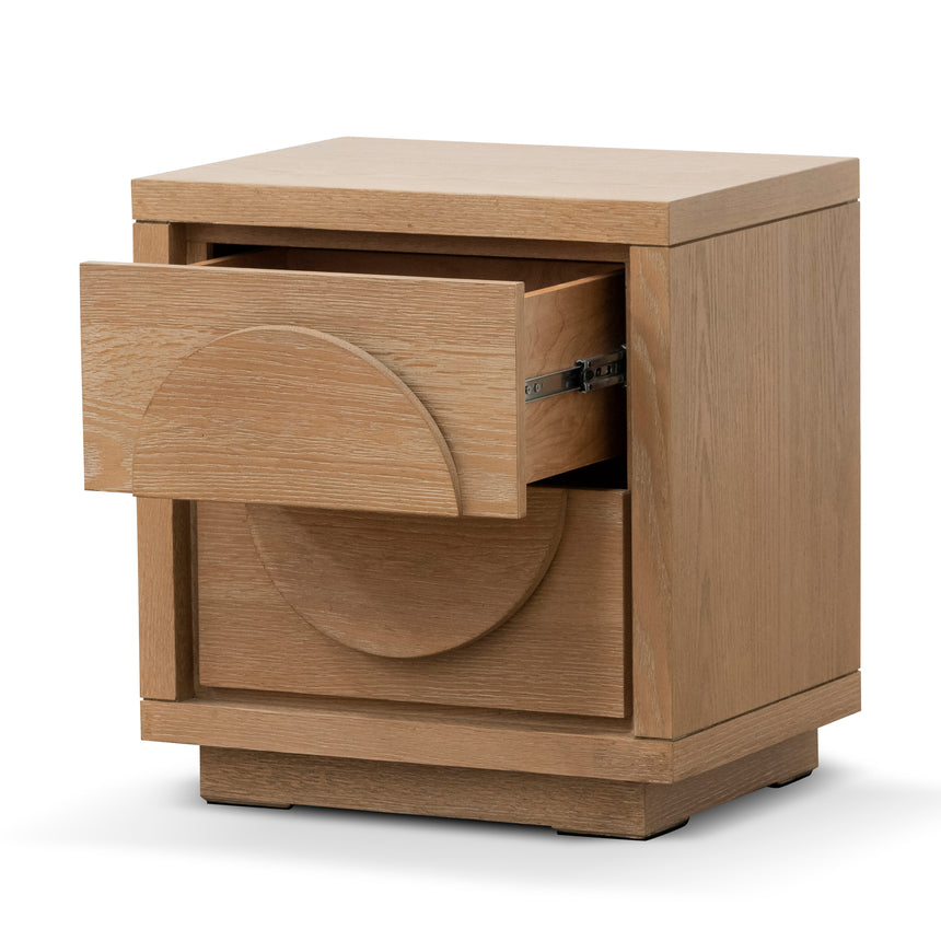 Bedside Table | Dusty Oak | Myka Home - View 4