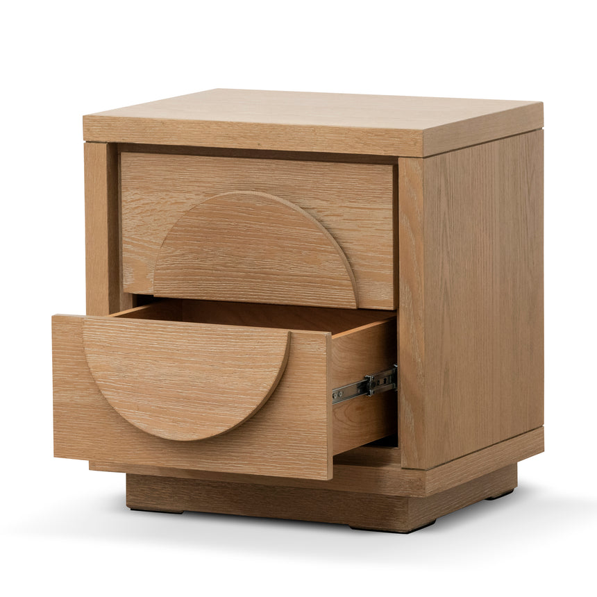 Bedside Table | Dusty Oak | Myka Home - View 5