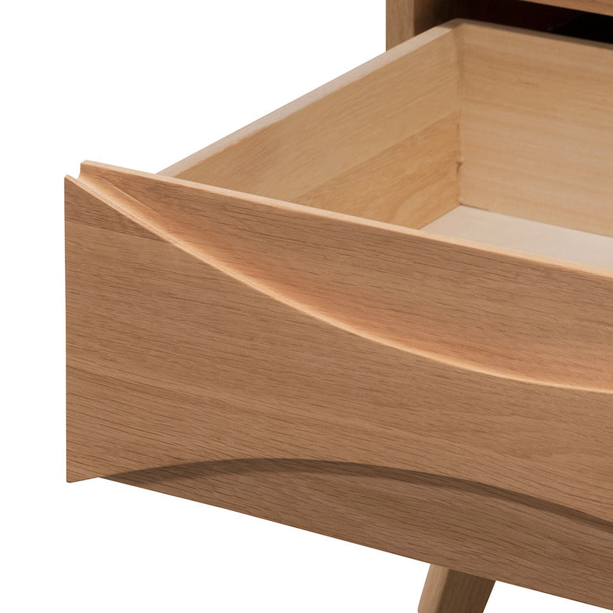 2 Drawer Bedside Table | Natural | Myka Home - View 6