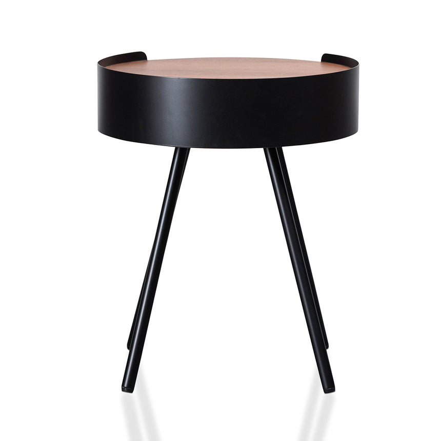 Side Table | Walnut | Myka Home - View 4