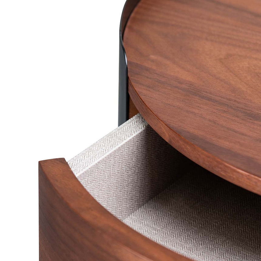 Side Table | Walnut | Myka Home - View 6