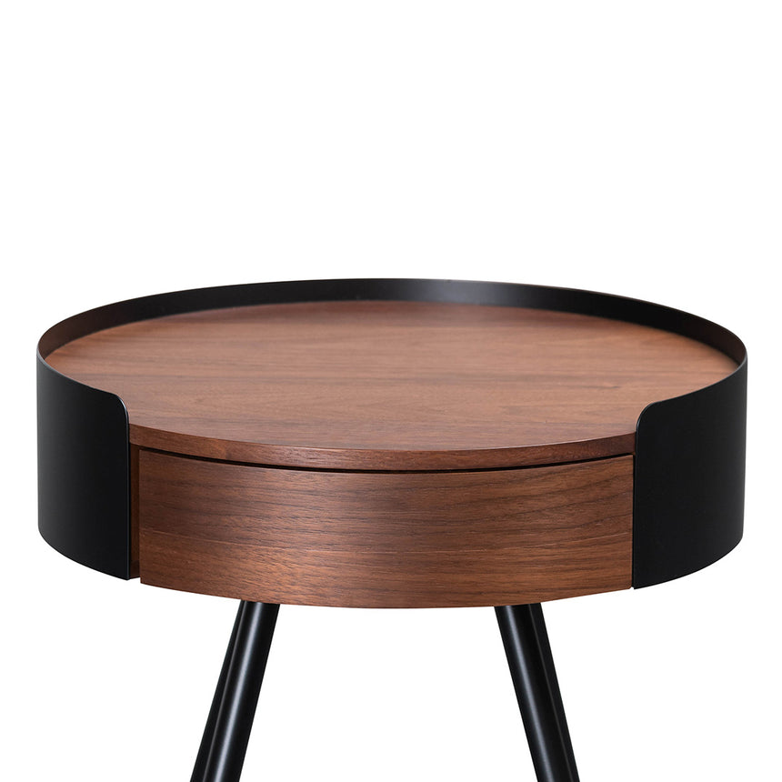 Side Table | Walnut | Myka Home - View 8
