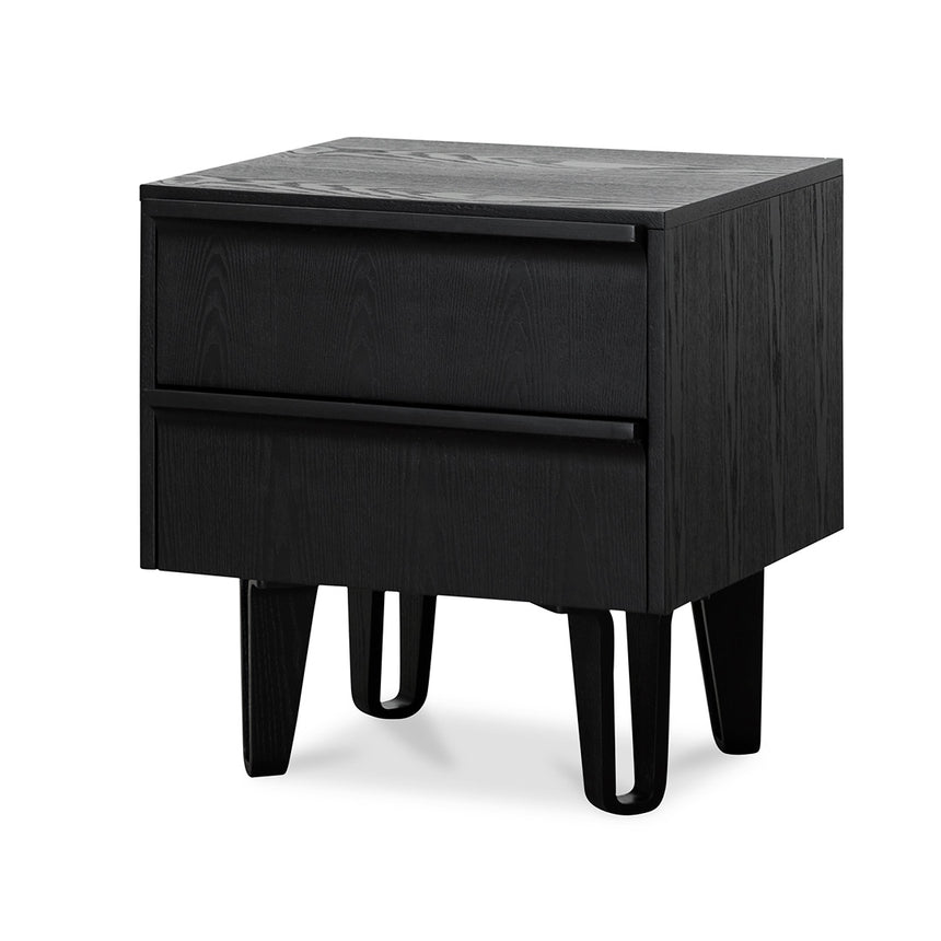 Bedside Table | Full Black | Myka Home - View 3