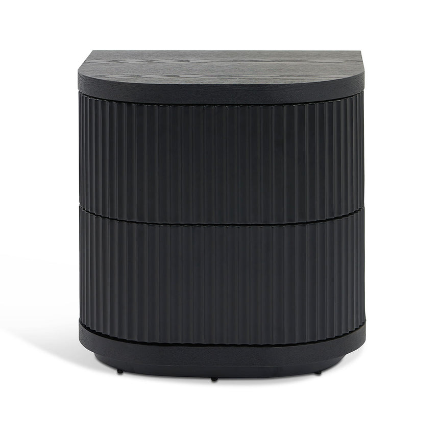 Bedside Table | Full Black | Myka Home - View 2