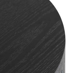 CST8343-DW Bedside Table - Full Black