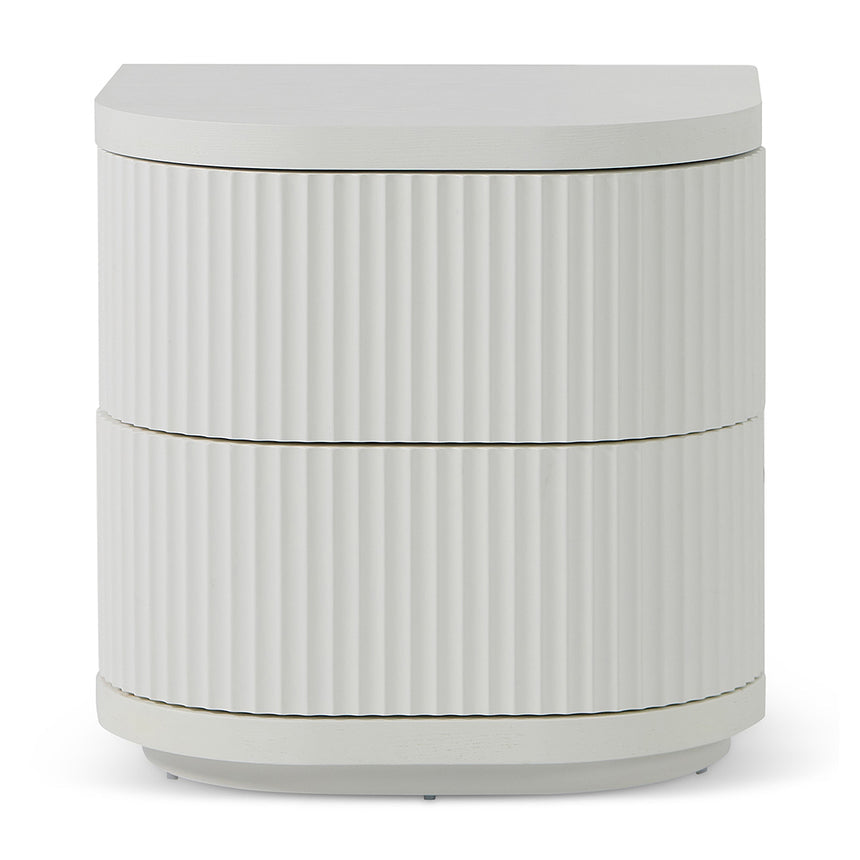 Bedside Table | Full White | Myka Home - View 2