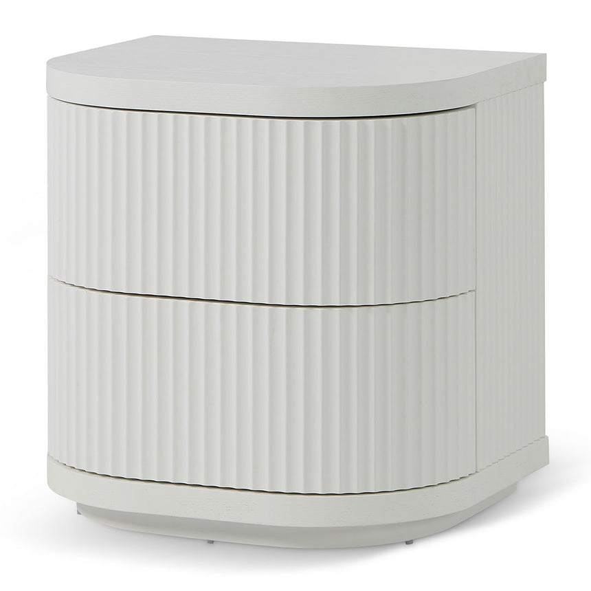Bedside Table | Full White | Myka Home
